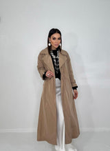 Trench camel AMIRA FEDERICA BI