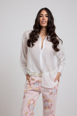Camicia gessata FEDERICA BI (vari colori)