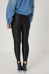 Leggins nero con ghetta FEDERICA BI