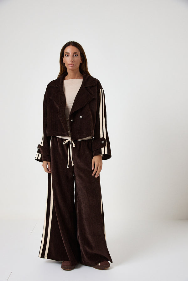 Pantalone in velluto moro FEDERICA BI