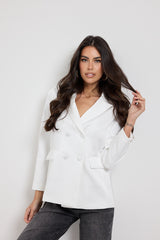 Blazer bianco FEDERICA BI