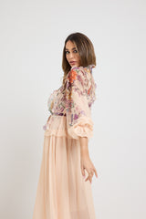 Abito in chiffon CLAIRE by FEDERICA BI