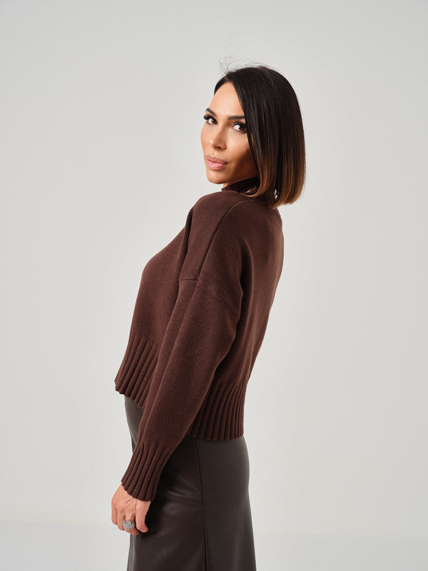 Maglia collo FEDERICA BI ( vari colori )