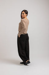 Pantalone nero FEDERICA BI