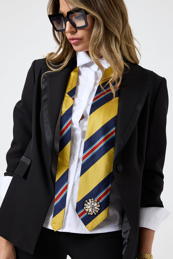 Cravatta in seta FEDERICA BI