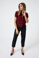 Cardigan collo gioiello FEDERICA BI ( vari colori )