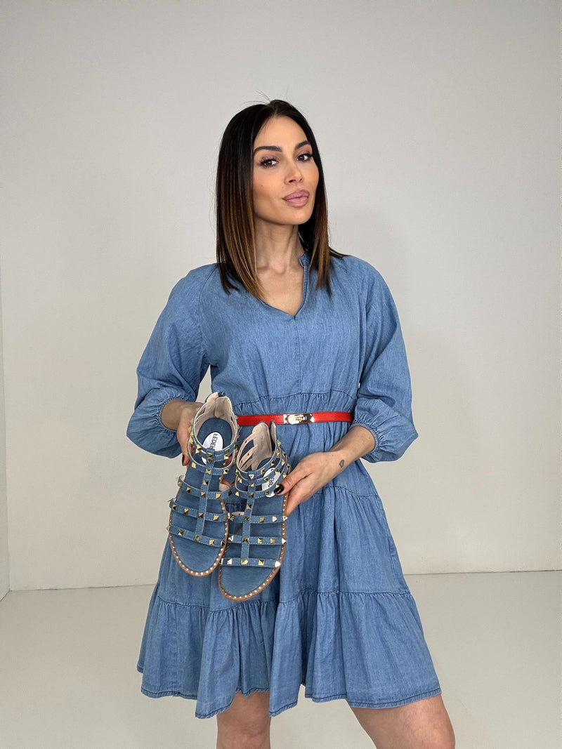 Abito in denim FEDERICA BI