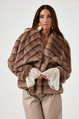 Ecovisone taupe FEDERICA BI