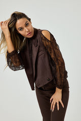 Gilet moro in ecosuede FEDERICA BI