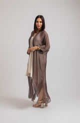 Kimono lungo moro FEDERICA BI
