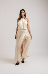 Abito avorio elegante FEDERICA BI