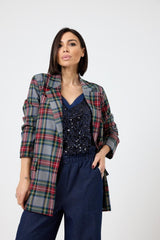 Blazer a quadri FEDERICA BI