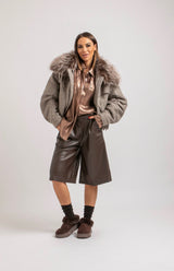 Calzatura mou boot in ecofur FEDERICA BI