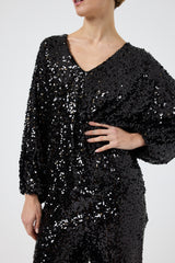 Maglia in paillettes FEDERICA BI