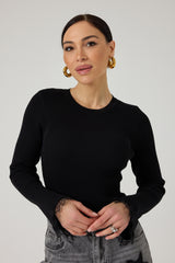 Maglia profili pizzo FEDERICA BI