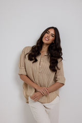 Camicia beige FEDERICA BI