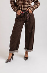 Denim jeans cioccolato FEDERICA BI