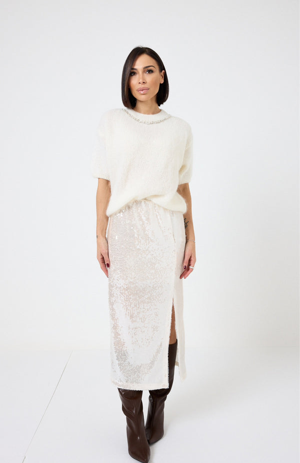 Gonna in paillettes FEDERICA BI ( più colori )