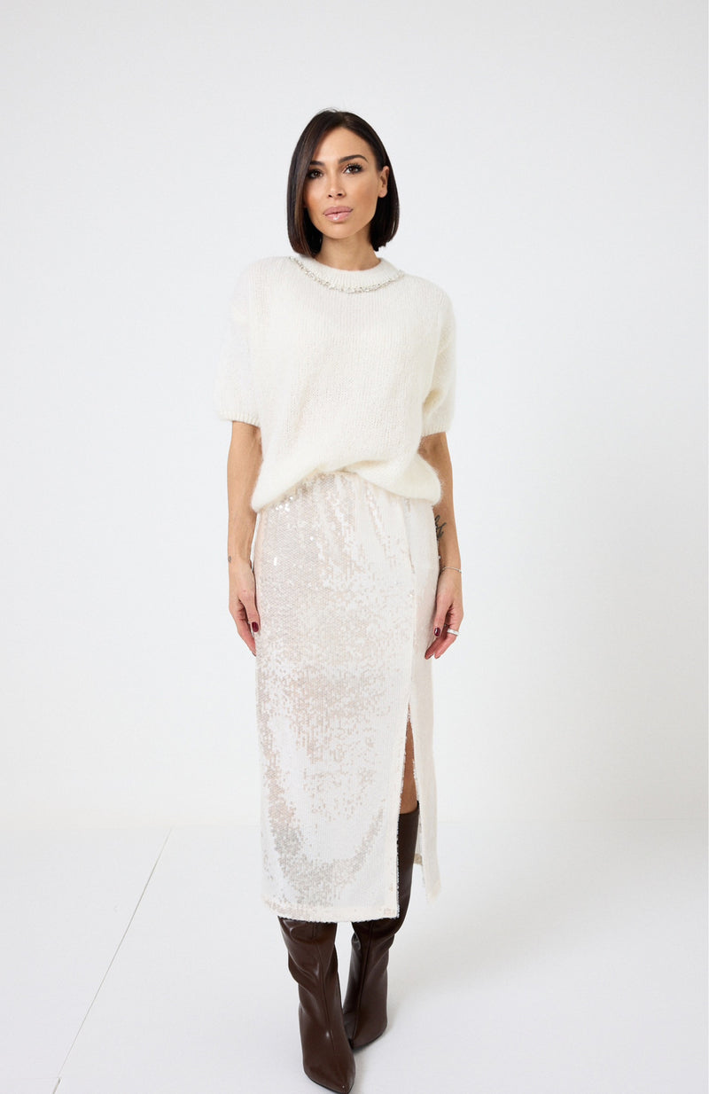 Gonna in paillettes FEDERICA BI ( più colori )