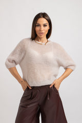 Maglia in mohair FEDERICA BI (due colori)