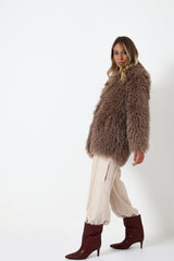 Pantalone cargo beige FEDERICA BI