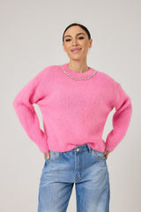 Maglia cristalli manica lunga FEDERICA BI