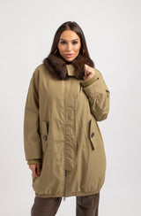 Parka FEDERICA BI interno ecofur