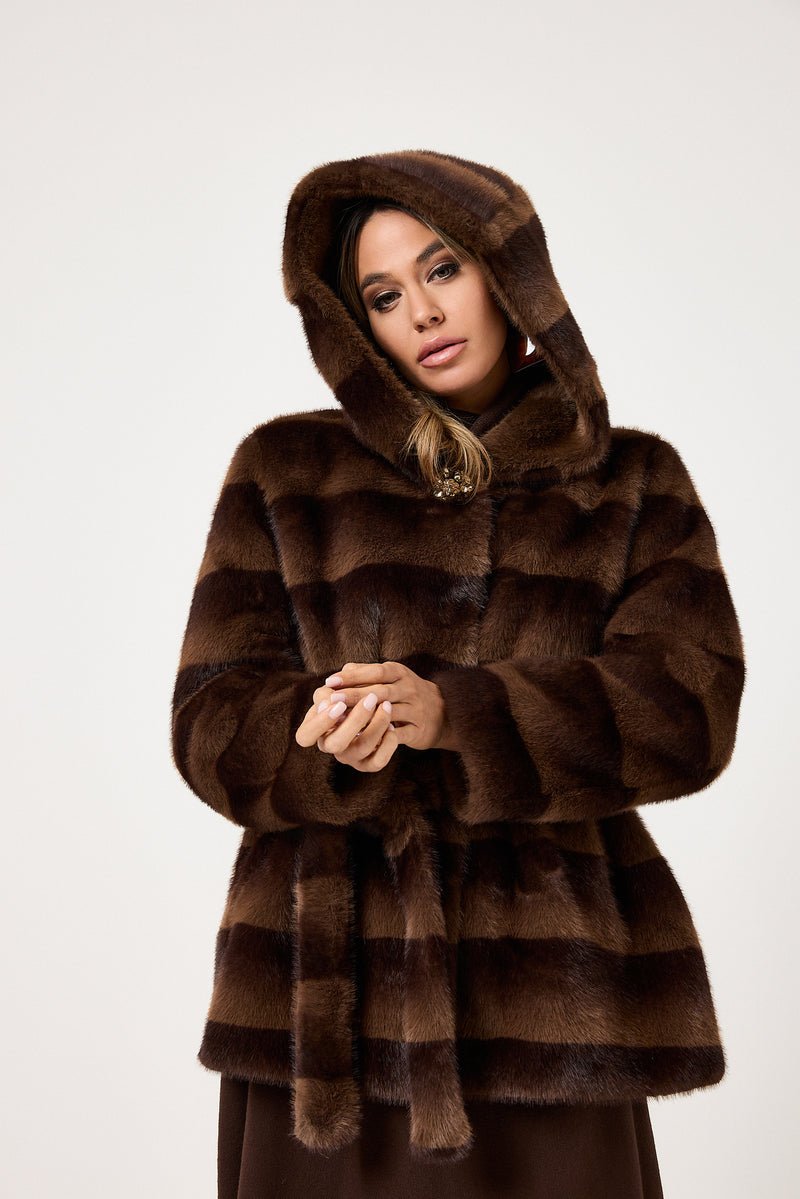 Ecovisone marrone FEDERICA BI