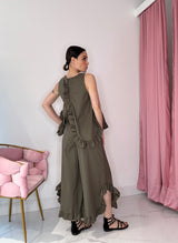 Pantalone rouge in cotone ( vari colori ) FEDERICA BI