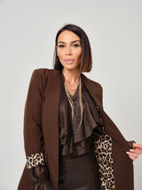 Blazer marrone FEDERICA BI