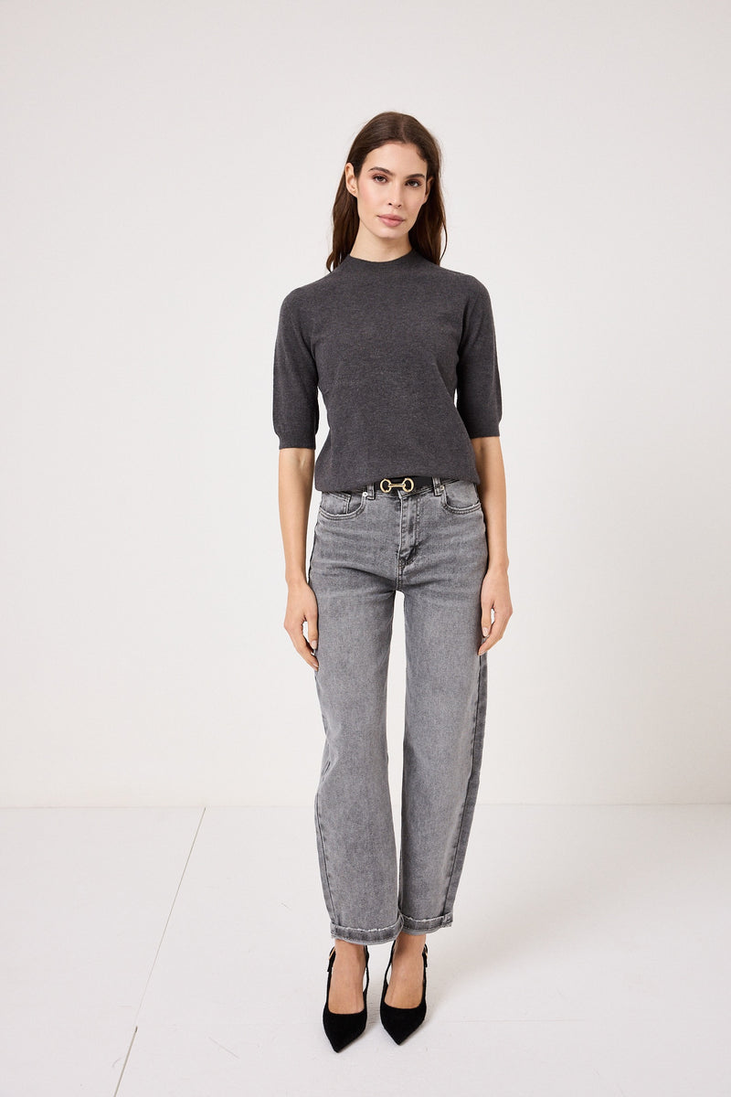 Denim grigio perla FEDERICA BI