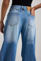 Denim azzurro balloon FEDERICA BI