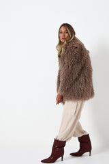 Pantalone cargo beige FEDERICA BI