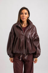 Giacca bordeaux FEDERICA BI