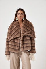 Ecovisone taupe FEDERICA BI