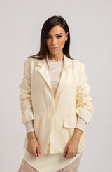 Blazer crema FEDERICA BI