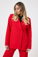 Blazer rosso FEDERICA BI