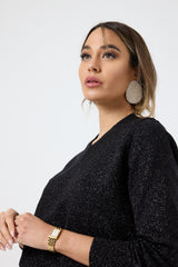 Maglia cut out lurex FEDERICA BI ( più colori )