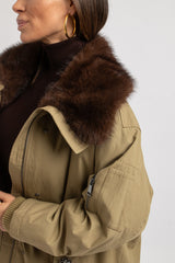 Parka FEDERICA BI interno ecofur