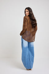 Camicia in chiffon FEDERICA BI