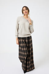 Maglia cut out lurex FEDERICA BI ( più colori )