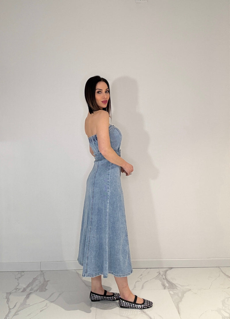 Abito in denim FEDERICA BI
