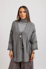 Cardigan frange FEDERICA BI