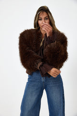 Giacca ECO marrone FEDERICA BI