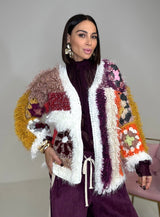 Cardigan crochet HAND MADE FEDERICA BI