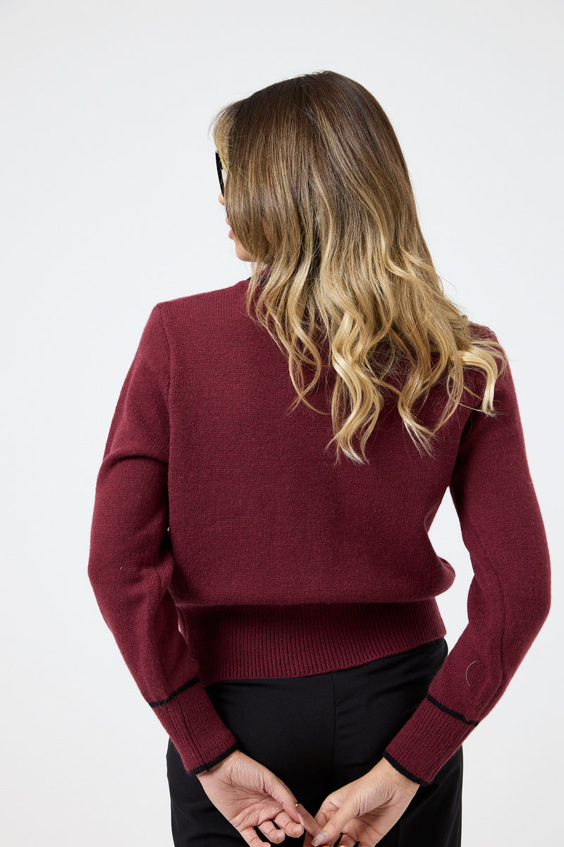 Cardigan fiocco FEDERICA BI