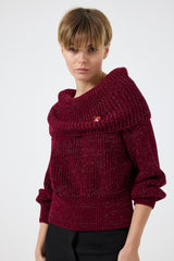 Maglia collo ampio FEDERICA BI