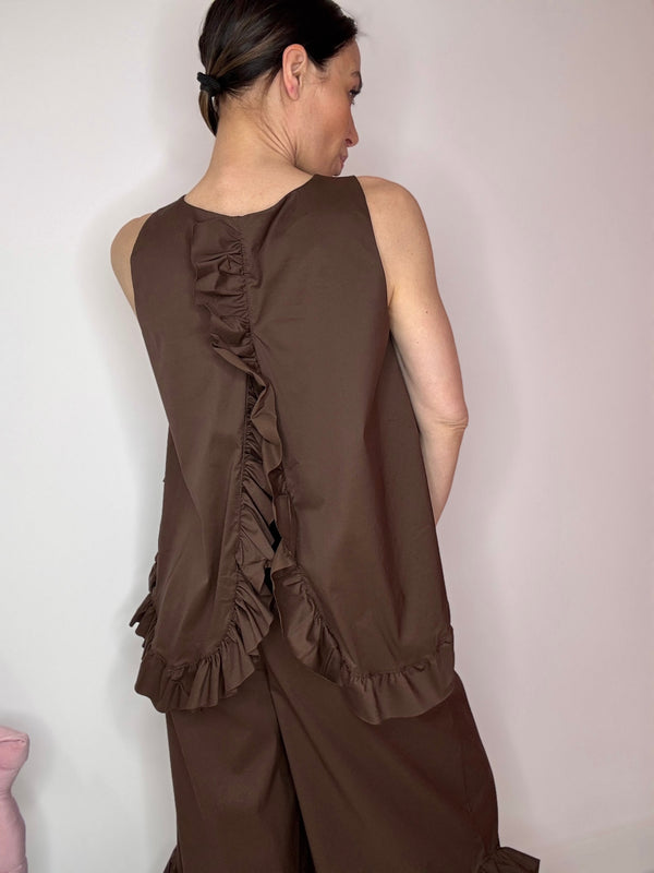 Camicia in cotone con rouge ( vari colori ) FEDERICA BI