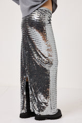 Gonna lunga in paillettes FEDERICA BI ( due colori )