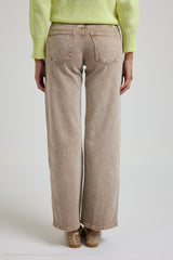 Denim jeans beige FEDERICA BI